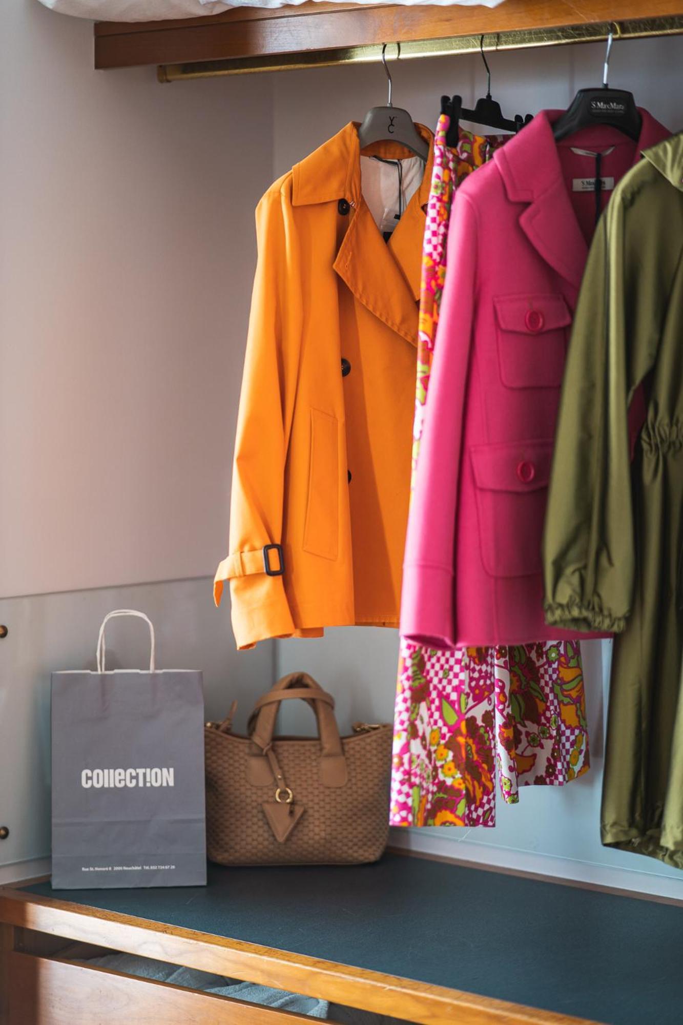 Beau Rivage Hotel Neuchâtel Exteriör bild Clothes on a coat rack